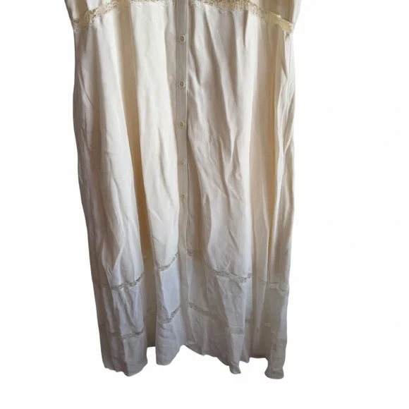 NWT Reformation Woodson Dress Ivory Size 20 New - Picture 4 of 9